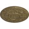 Ekena Millwork Oslo Ceiling Medallion (Fits Canopies up to 10 1/2"), 28 1/8"OD x 1 3/4"P, Mississippi Mud Crackle CM28OSMMC - alternate 4